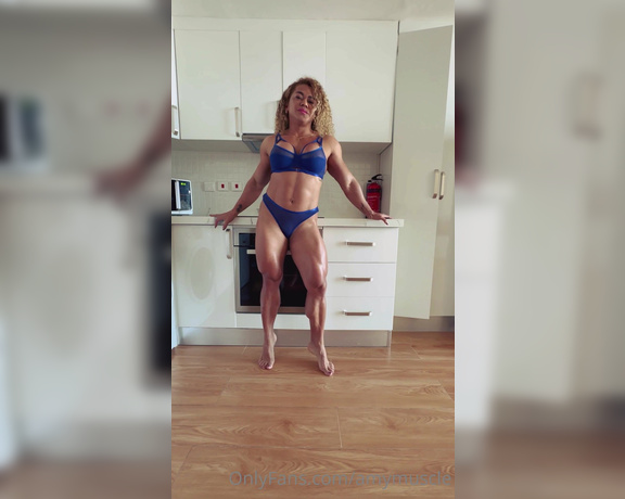 Amy Muscle aka amymuscle OnlyFans - Join me in my kitchen and let’s see what we can cook up together