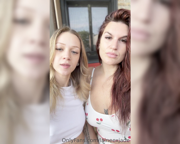 Lainee x Jade aka laineexjade OnlyFans - Good morning loves cant wait to talk again later after we work on some custom