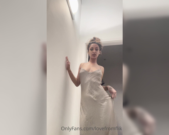 Flik Renée aka lovefromflik OnlyFans - That dress looks cuter on the floor