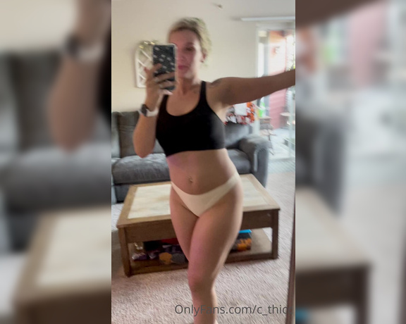 Celia Steele aka c_thicc OnlyFans - Ugh it’s so hot, even this is too much clothing