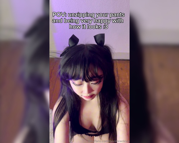 MooncakEva aka moonlewdeva OnlyFans - Tried doing something different 3 hope its a bit fun for you, too bad there was