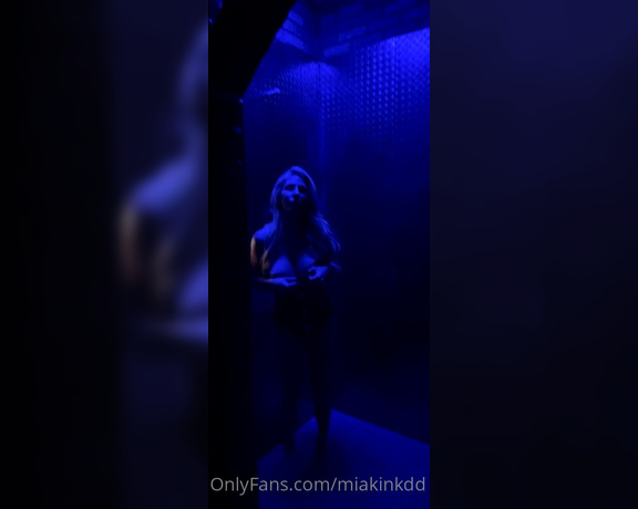 MiaKinkDD aka miakinkdd OnlyFans - Took the new shower sound system for a test ride