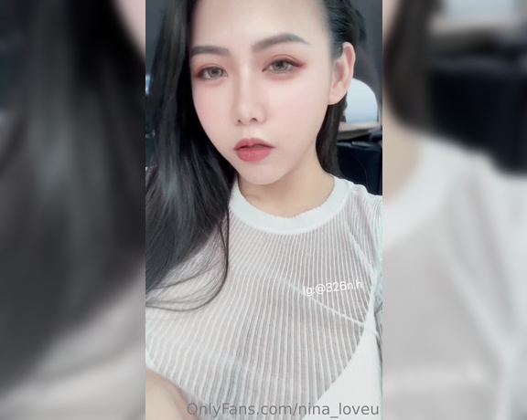 Ninaleee aka ninaleee OnlyFans - Why do I always have to record myself when I am in the car haha Tbh