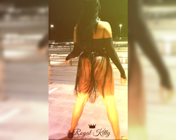 The Royal Kitty aka theroyalkitty OnlyFans - I love moving this ass in public  Feeling sexy as fuck!