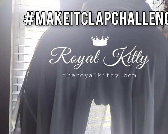 The Royal Kitty aka theroyalkitty OnlyFans - She make it clap clap clap