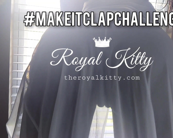 The Royal Kitty aka theroyalkitty OnlyFans - She make it clap clap clap