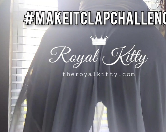 The Royal Kitty aka theroyalkitty OnlyFans - She make it clap clap clap