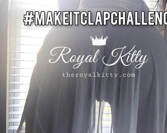 The Royal Kitty aka theroyalkitty OnlyFans - She make it clap clap clap