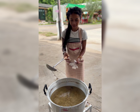 Ae Asia aka aeasia OnlyFans - Food donations  Packaging soup