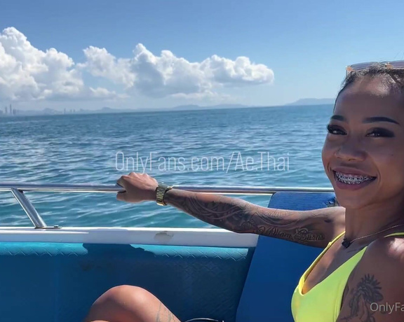 Ae Asia aka aeasia OnlyFans - Enjoying my time on the water! Please take me to an island with you!