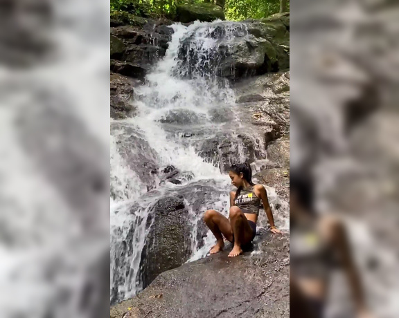 Ae Asia aka aeasia OnlyFans - Video from time I went hiking to waterfalls!