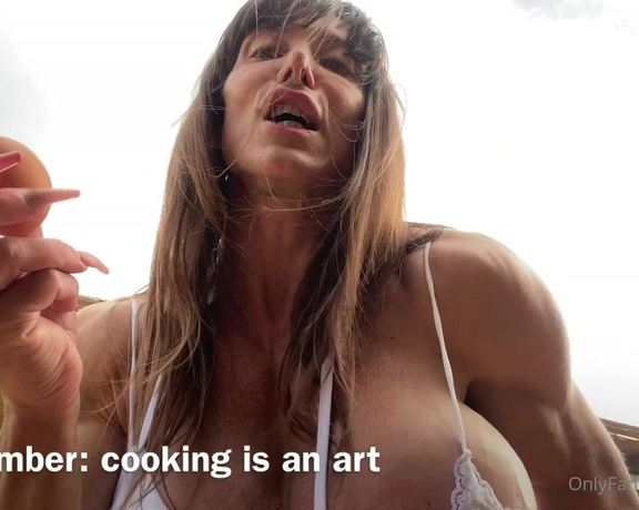 Lalliboop aka lalliboop OnlyFans - I already have countless reservations for my cooking stage, because I am a star chef Per