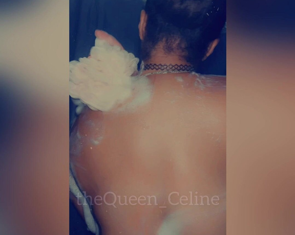 Queen Celine aka thequeenceline OnlyFans - Scrub a dub  come fuck me in the tub