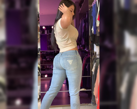 Steffy Moreno aka steffymoreno OnlyFans - Booty, booty rockin everywhere that great sound of my ass clapping and it looks even