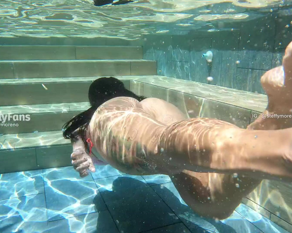 Steffy Moreno aka steffymoreno OnlyFans - I love swimming and teasing you underwater…I feel like a mermaid seducing you and ready