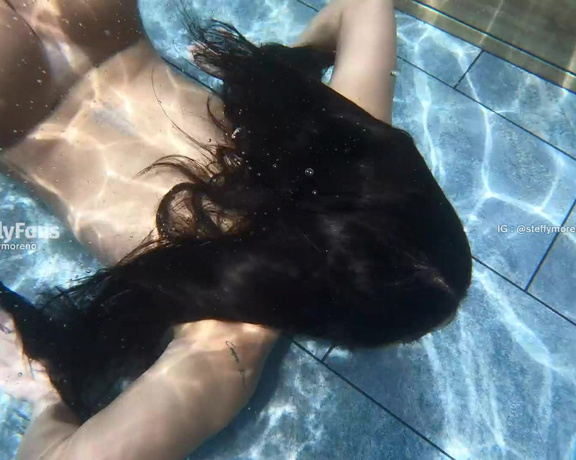 Steffy Moreno aka steffymoreno OnlyFans - I love swimming and teasing you underwater…I feel like a mermaid seducing you and ready