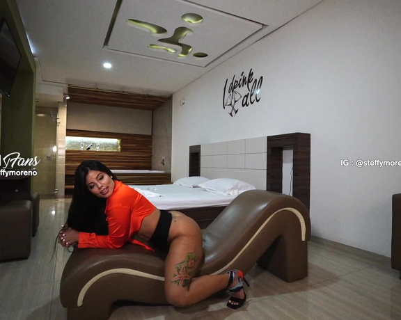 Steffy Moreno aka steffymoreno OnlyFans - I love this sex Chair, you can do tons of fun positions, Its made of faux