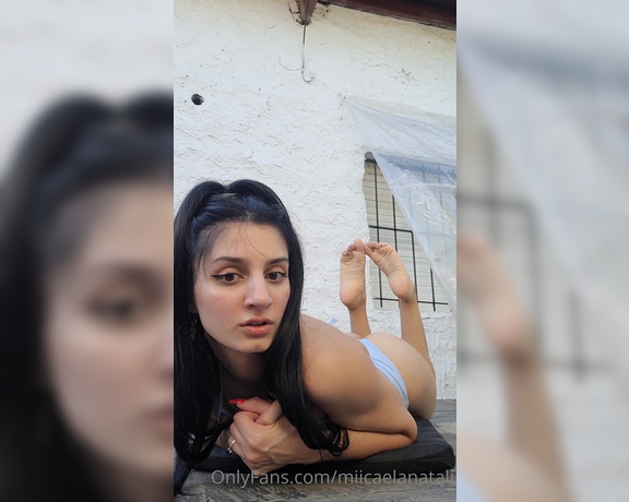 Mica Natali aka miicaelanatali OnlyFans - I would like to get naked outside