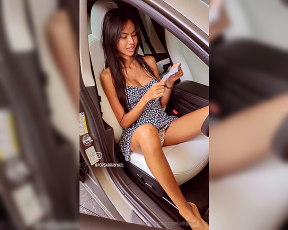 Pop Sarranya aka popsarranya_vip OnlyFans - Ride @tesla