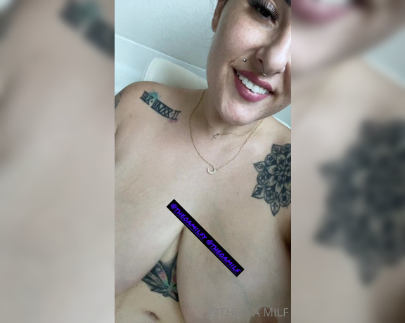 Theodora Jayde aka inkedmamii OnlyFans - Trying to relax  my auto immune disease is whooping my ass today  How