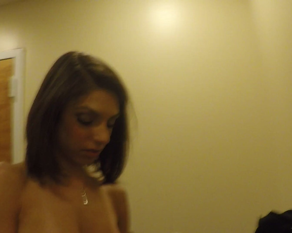Darciedolcexxx - BOOBS & BTS of me and August Ames in a dressing room after a feature dance gig f (11.11.2017)