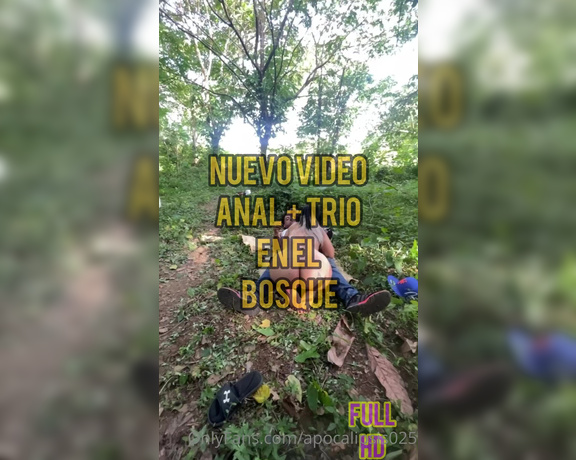 Apocalipsis aka apocalipsis025 OnlyFans - NUEVO VIDEO Trio anal me lo meti en mi culo sin avisar y me pone