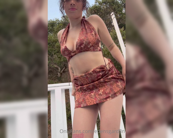 DiabetiCoochie aka diabeticoochie OnlyFans - I just got fucked on this balcony, want to see babe