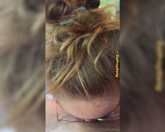 EatPrayDong aka eatpraydong OnlyFans - I had a sexy porch head video for you! I bring Miles some coffee and head