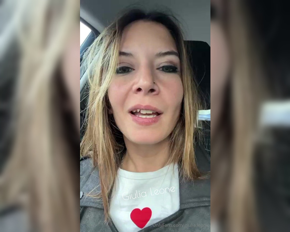 Giulia Leone aka giulialeone OnlyFans - Al ritorno dal mio medico per il controllo di routine delle tette, ho registrato questo video