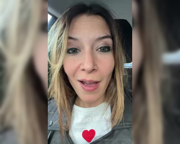 Giulia Leone aka giulialeone OnlyFans - Al ritorno dal mio medico per il controllo di routine delle tette, ho registrato questo video