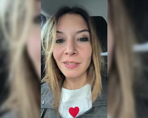 Giulia Leone aka giulialeone OnlyFans - Al ritorno dal mio medico per il controllo di routine delle tette, ho registrato questo video