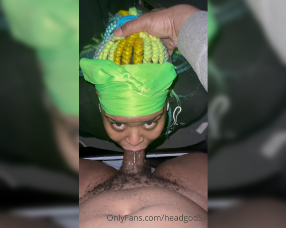 Headgoddess aka headgod5x OnlyFans - Pull up on him & sucked him off so he can enjoy the rest of his