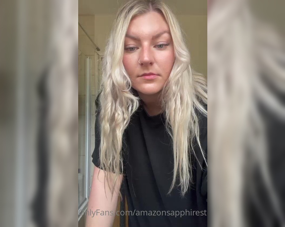 Sapphire Stone aka amazonsapphirestone OnlyFans - Weigh in video update!