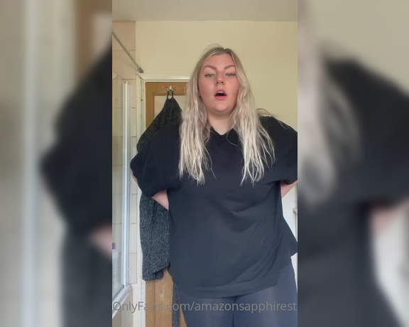 Sapphire Stone aka amazonsapphirestone OnlyFans - Weigh in video update!