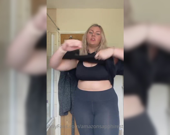 Sapphire Stone aka amazonsapphirestone OnlyFans - Weigh in video update!