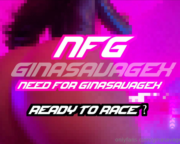 Ginasavagex aka ginasavagex OnlyFans - Joi game 9  limited edition NFG racing JOI PRESS PLAY