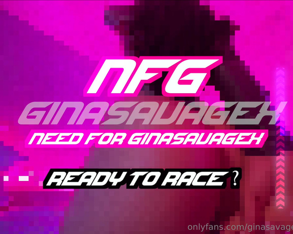 Ginasavagex aka ginasavagex OnlyFans - Joi game 9  limited edition NFG racing JOI PRESS PLAY