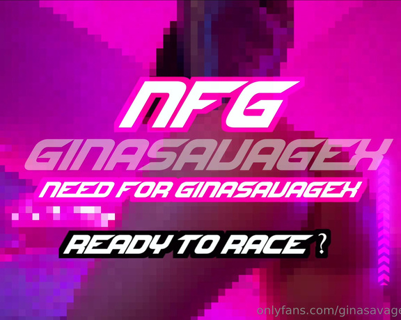 Ginasavagex aka ginasavagex OnlyFans - Joi game 9  limited edition NFG racing JOI PRESS PLAY