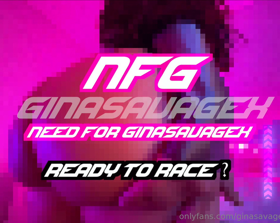 Ginasavagex aka ginasavagex OnlyFans - Joi game 9  limited edition NFG racing JOI PRESS PLAY