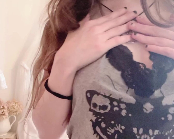 Dollscult aka dollscult OnlyFans - Playing with my soft pale tits