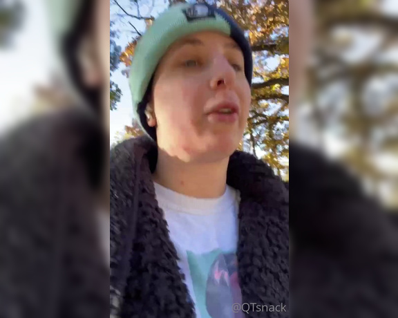 QTsnack aka qtsnack OnlyFans - Little vlog while Im on my morning walk! Say hi below if you enjoy these