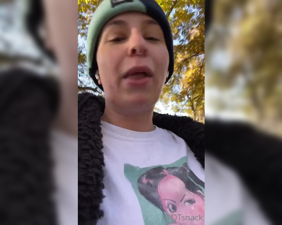 QTsnack aka qtsnack OnlyFans - Little vlog while Im on my morning walk! Say hi below if you enjoy these