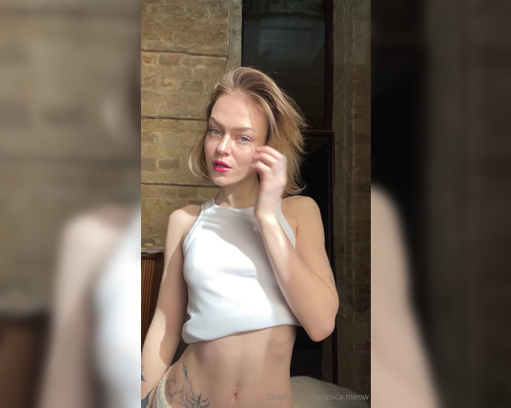 Asica Meow aka asicameow OnlyFans - Sharing this sunny video with you