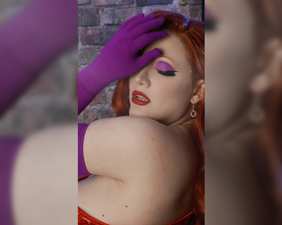 Veronica Dax aka veronicadax OnlyFans - I hope youre all ready for my Jessica Rabbit show tomorrow! I am really stoked and