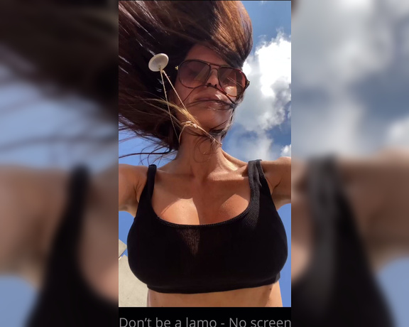 Jala Sue aka jalasue OnlyFans - POV fav workout position… squats at high noon! Join