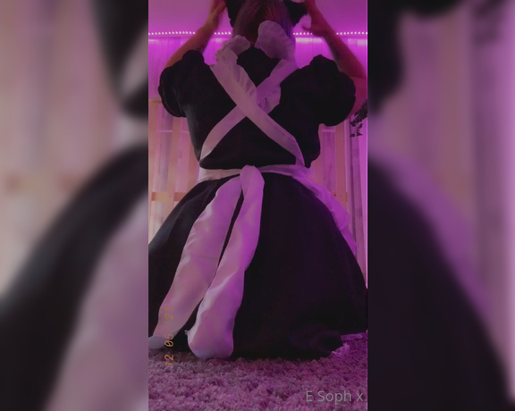 Rated Hex aka harleyhexx OnlyFans - Your cute little slutty maid is here daddy Ready for you