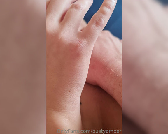 Busty Amber aka bustyamber OnlyFans - My neighbor just came over spanked my pussy and fingered