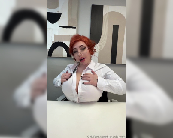 Juliette Michele aka bishoujomom OnlyFans - NEW Office BIMBOCORE Slut Blowjob Titty Fuck 8min 30sec Video I really need that promotion