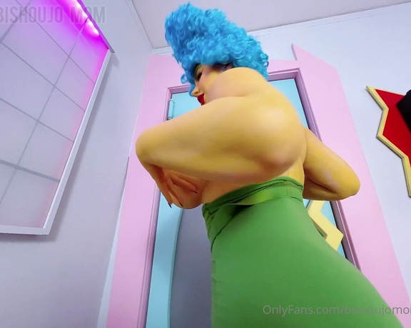 Juliette Michele aka bishoujomom OnlyFans - Marge Simpson video 1500 likes and I’ll release the full length version Body is yellow but