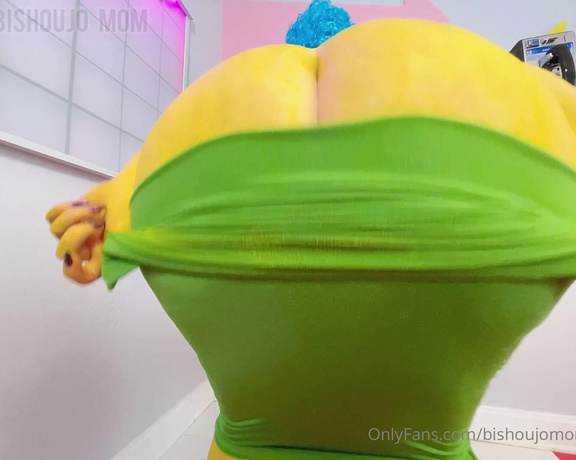 Juliette Michele aka bishoujomom OnlyFans - Marge Simpson video 1500 likes and I’ll release the full length version Body is yellow but